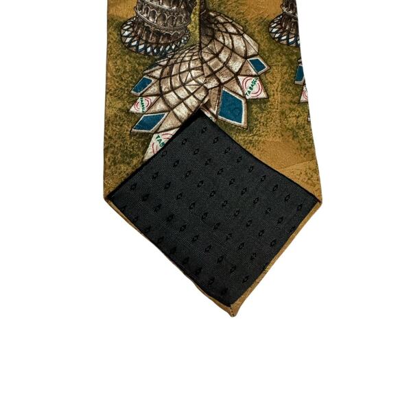 Tabasco Italy Leaning Tower Of Pisa Vintage Novelty Necktie 100% Silk - Picture 5 of 7